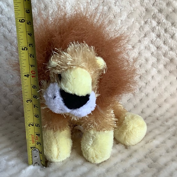Ganz Webkinz Lil Kinz Lion Stuffed Animal Plush Toy No Code - Picture 2 of 7
